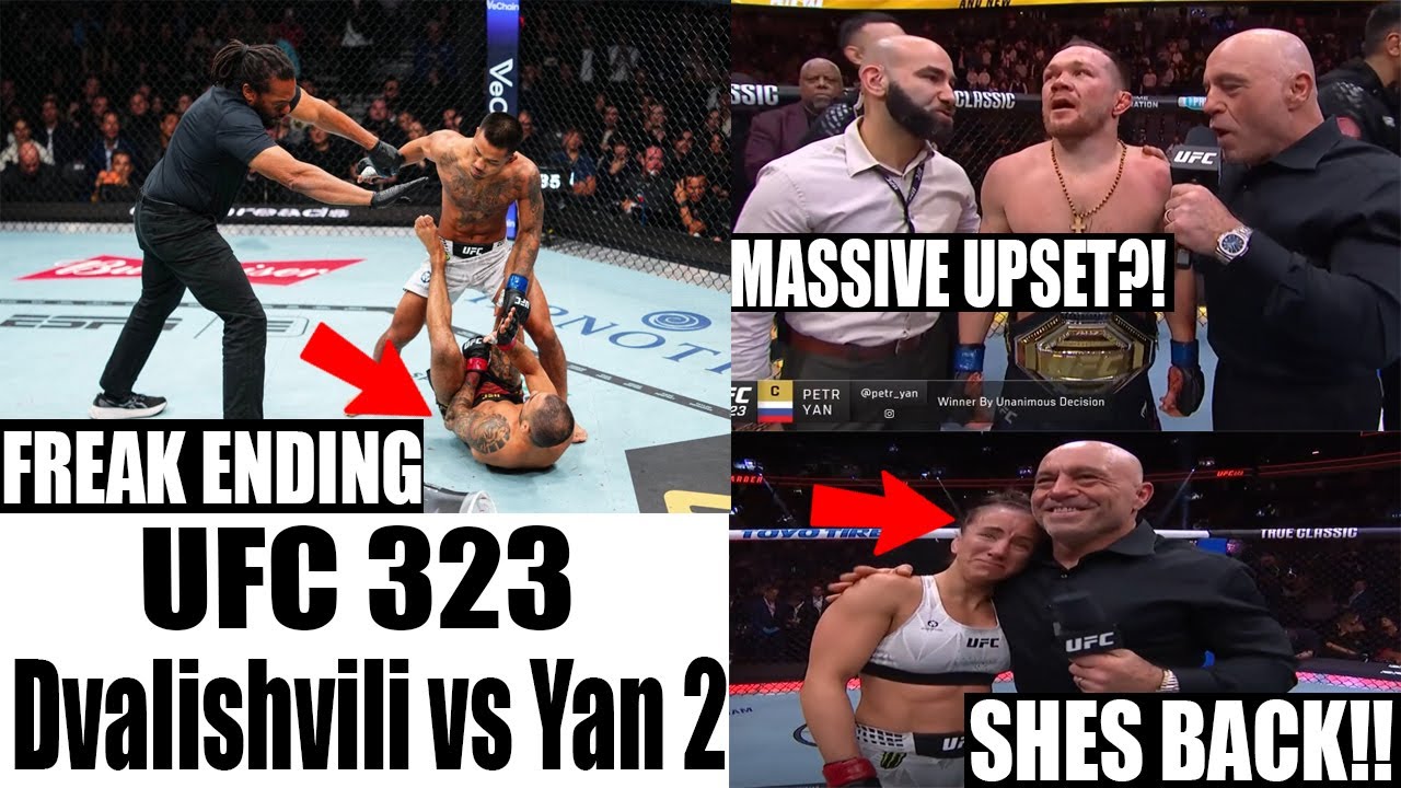 UFC 323 Dvalishvili vs Yan 2 Full Card Reaction & Breakdown