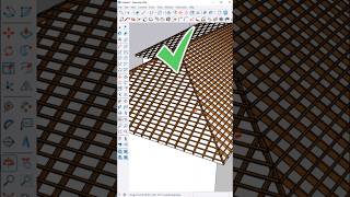 SketchUp Hack: Auto Ridge Roof in Under a Minute! #SketchUpTips #3DModeling #ArchitectureHack