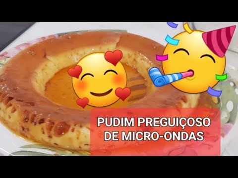 PUDIM PREGUIÇOSO DE MICRO-ONDAS #culináriasimples #sobremesafacil