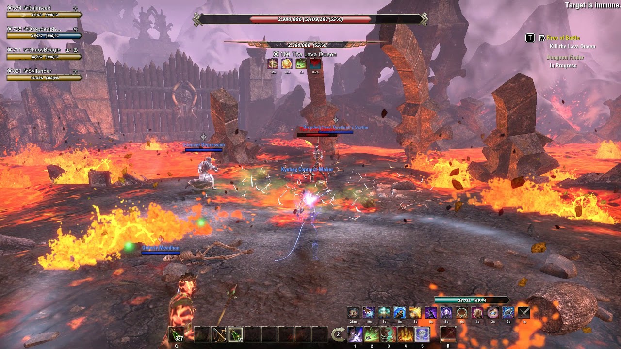 Blessed Crucible (Veteran) Final Boss Hard Mode