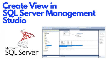 Create View using  SQL Server Management Studio - Tutorial #ezettutorial #sqlserver #ssms