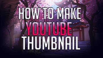 How To Make a Thumbnail For YouTube With Photoshop CS6/CC In 2018!