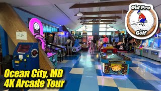 Old Pro F 68Th Street Ocean City Md, 4K Arcade Walkthrough & Tour, September 2024