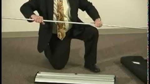 Adler Display | Baltimore | Display Banner Stand Setup | Trade Shows