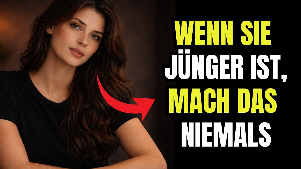 JUNGE FRAUEN LAUFEN WEG, WENN ÄLTERE MÄNNER DAS TUN | 7 GEWOHNHEITEN, DIE JEDE ANZIEHUNG ZERSTÖREN