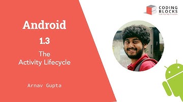 Android Online: 1.3 The Activity Lifecycle