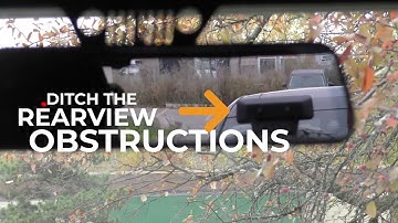 FullVUE® Rear Camera Mirror - Ditch The Obstructions