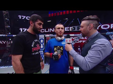 Magomed Magomedkerimov Scores Sudden 1st Round Finish to Clinch No. 1 Seed | Post Fight Interview