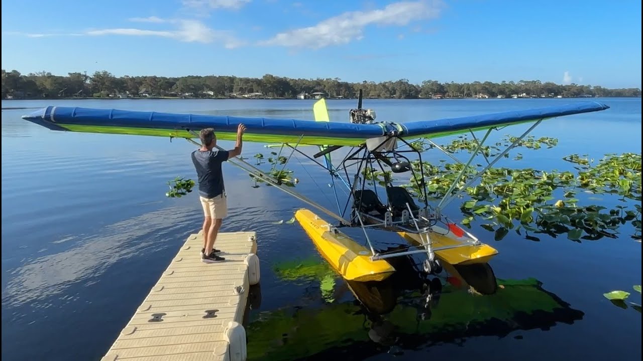 Float Plane Ramp Reassembling the Aircraft, Building the Hangar & Ramp, Adding Floats ...