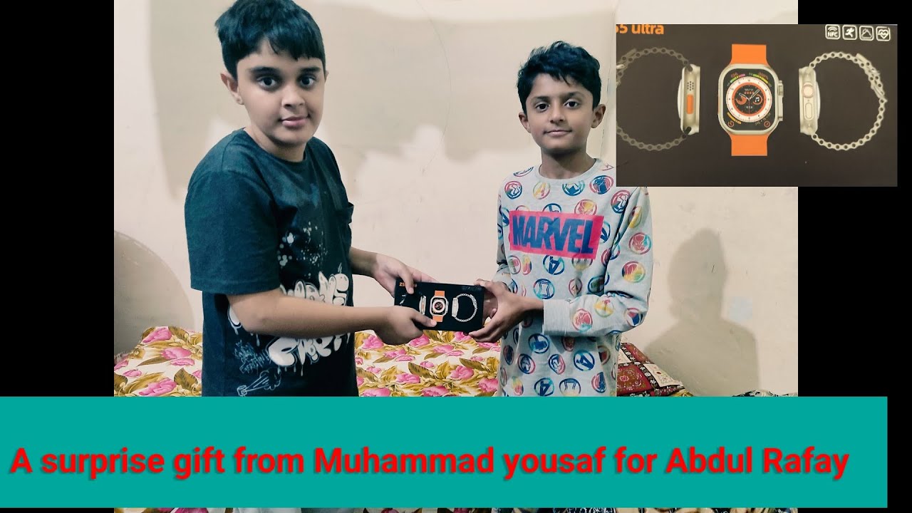 A surprise gift for Abdul Rafay....|| - YouTube