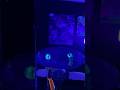 Dancing Glow Marbles #marbles #blacklight #marblerace #marblemaze #marblerun #marblegenius #fun