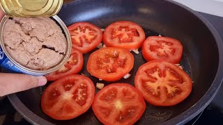 Vous avez des tomates et du thon en conserve à la maison  Recette facile et rapide?