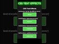 🔥CSS TEXT PROPERTIES YOU NEED TO KNOW