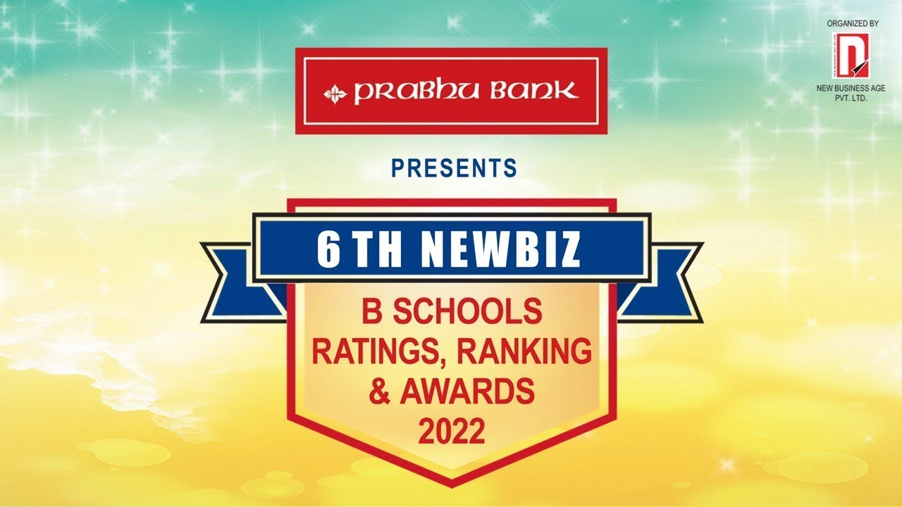 Province Award Distribution |Prabhu Bank presents 6th NewBiz BSchools Ratings, Ranking & Awards 2022