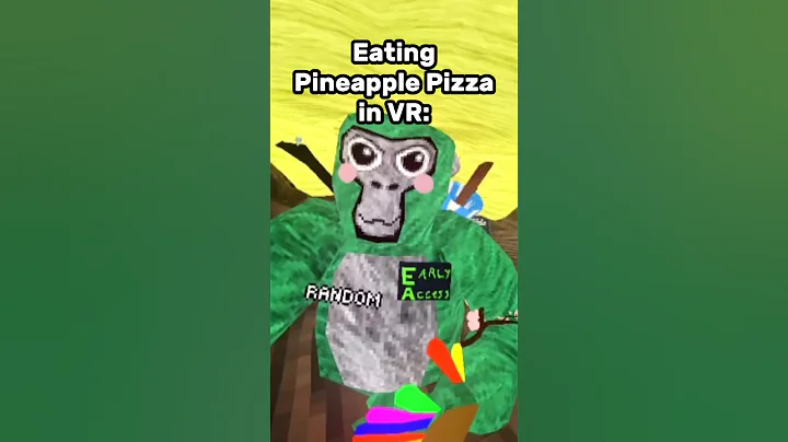 Pineapple Pizza. #recommended #gorillatag #capcut #shorts #funny #comedy #gtcs