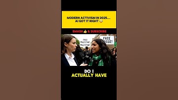 AI Satire: When Protest Becomes Your Only Income😭 #shorts  #funny  #satire
