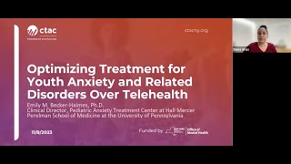 Optimizing Treatment for Youth Anxiety and Related Disorders Over Telehealth