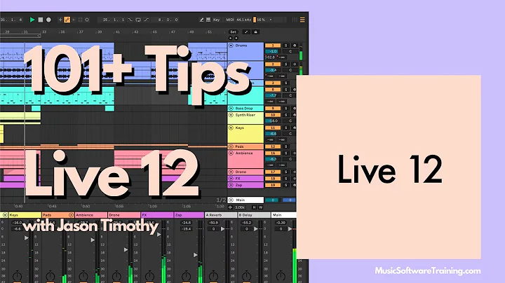 101+ Tips in Ableton 12. Beginner to Advanced Techniques