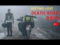 Getting Lost on D915 the Death Road in Bad Weather Turkey Ep. 36|Motorcycle Tour Germany to Pakistan