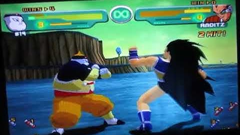 Dragon Ball Z Budokai(Gamecube)- Android 19 vs Raditz