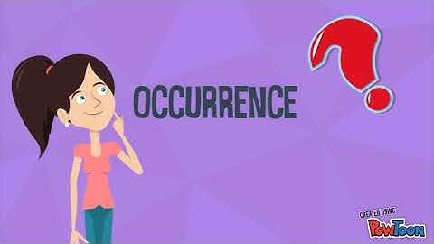 OCCURRENCE in Audit Assertion