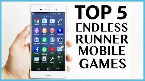 TOP 5 ENDLESS RUNNER MOBILE GAMES (APPS)