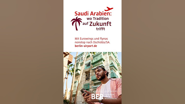 Langstrecke Saudi Arabien / Long distance haul Saudi Arabia from #BER. #Claim # Campaign
