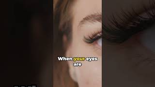 How Contact Lenses Become Stuck👀 #shorts #lenses