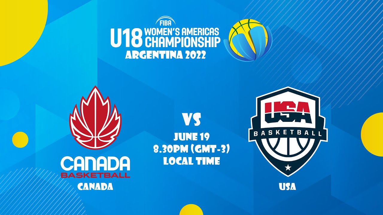 FINAL: Canada v USA | Full Basketball Game | FIBA U18 Women's Americas  Championship 2022 - YouTube