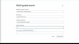 How To Search PICOT Pirate Search