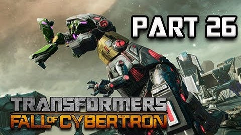 Transformers Fall of Cybertron Walkthrough - Part 26 [Chapter 12] Grimlock Smash Let