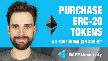 Buying ERC-20 Tokens in a Crowd Sale · #13 Code Your Own Cryptocurrency on Ethereum