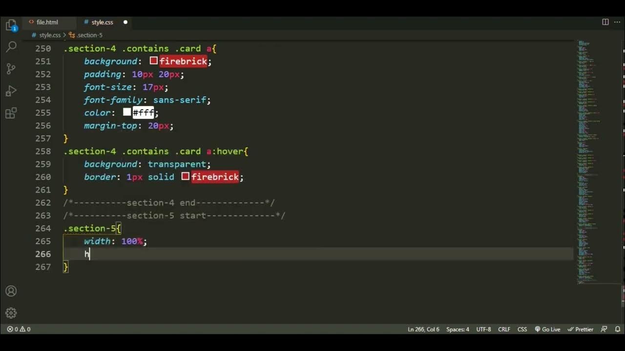 How To Build Portfolio Website Using Only HTML & CSS Portfolio Website ...