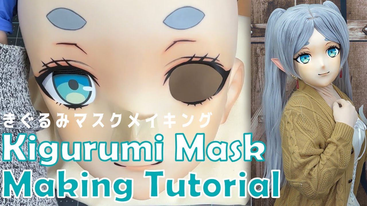 Kigurumi Mask Making Tutorial :Cosplay Guide - YouTube