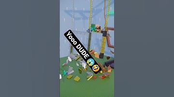 Zombie Vs Real Life Physics Blender Simulation #minecraftanimation #shorts