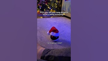 My tiny robot bf is so annoying 😭💕 #robot #longdistance #couple