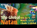 TIME-WARP SNIPES! Build Top 1 Global Natan by Teed | MLBB