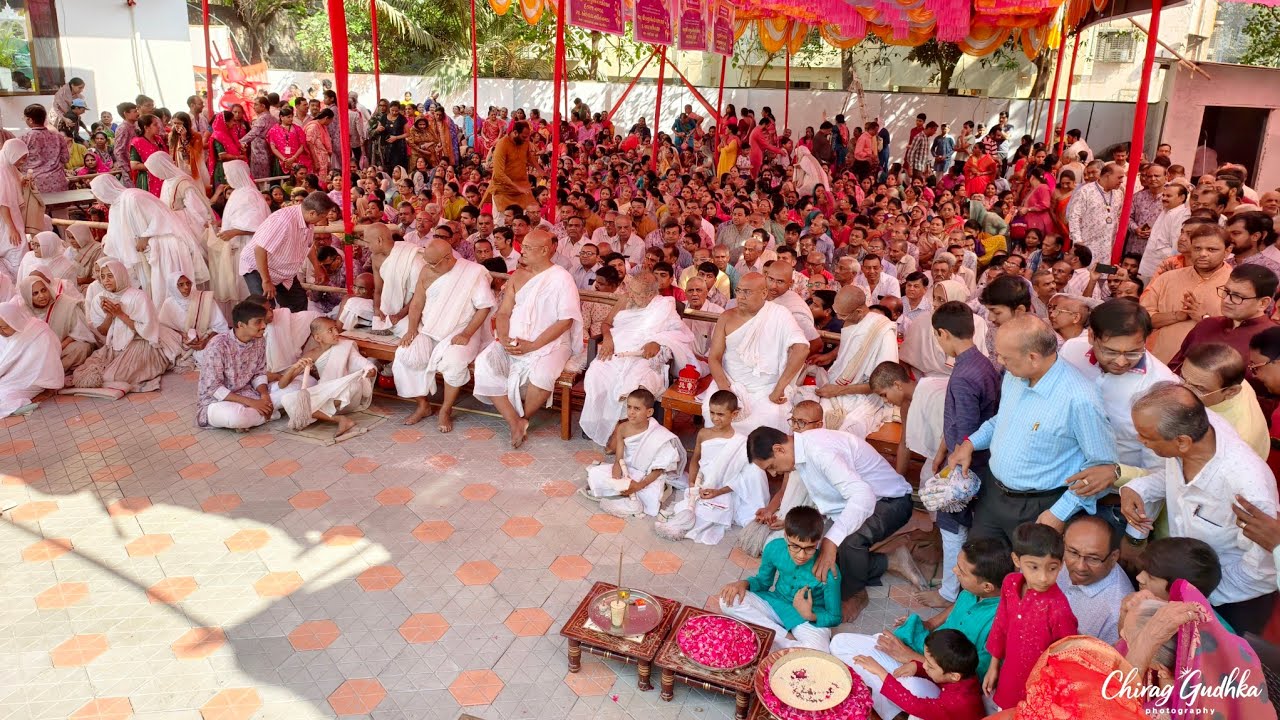 Shankheswar Dham Jain Sangh ma Fagan Sud 13 Ne  6 Gaon Bhav Yatra 1-3-2026 Part 3