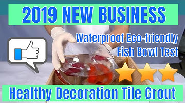 How To Grout | Waterproof & Eco-Friendly Test | KASTAR® Ceramic Epoxy Tile Grout (2019 NEW)