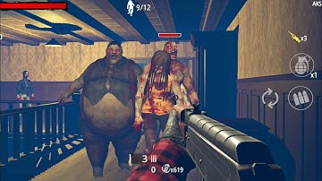 Zombie Hunter D-Day - Gameplay Walkthrough Part 2 (Android)