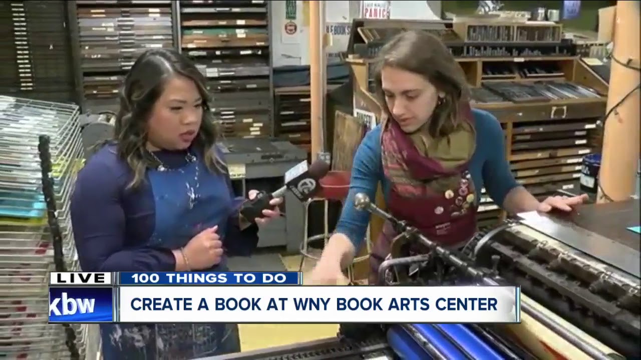 Keeping letter press alive at WNY Book Arts Center