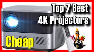 🎥🔥 TOP 7 BEST 4K Projectors on Amazon [2024]✅[Cheap] Ultra HD (UHD) Under $2000 / For Home Theater