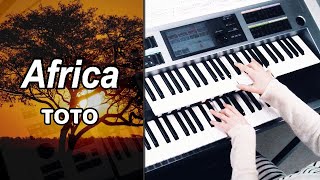 アフリカ・TOTO / AFRICA(耳コピ)★Electone cover (YAMAHA  STAGEA ELS-02C)