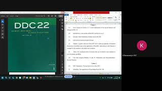 PDP on Dewey Decimal Classification (DDC) 22nd Edition - 2025 05 24 - Part 1