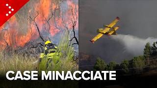 Incendi in Sicilia, fiamme minacciano case ad Enna: evacuazioni e via vai elicotteri e canadair