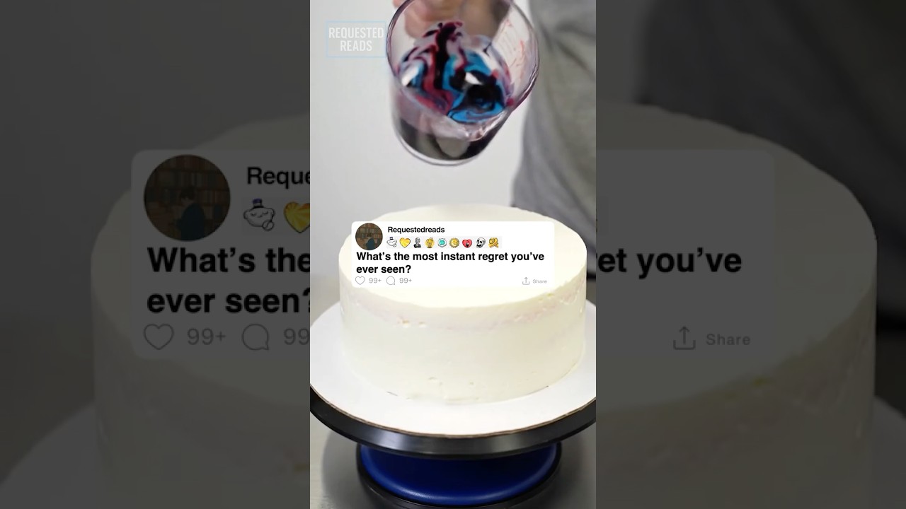 What’s the most instant regret you’ve ever seen?