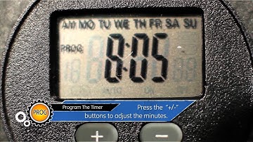 GE - 15142 Outdoor Digital Timer - Programing The Timer - (part 2 of 6)