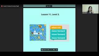 Celebrity Course E Lesson 11 Level 3 (2017 version, code.org/coding for kids) Profile