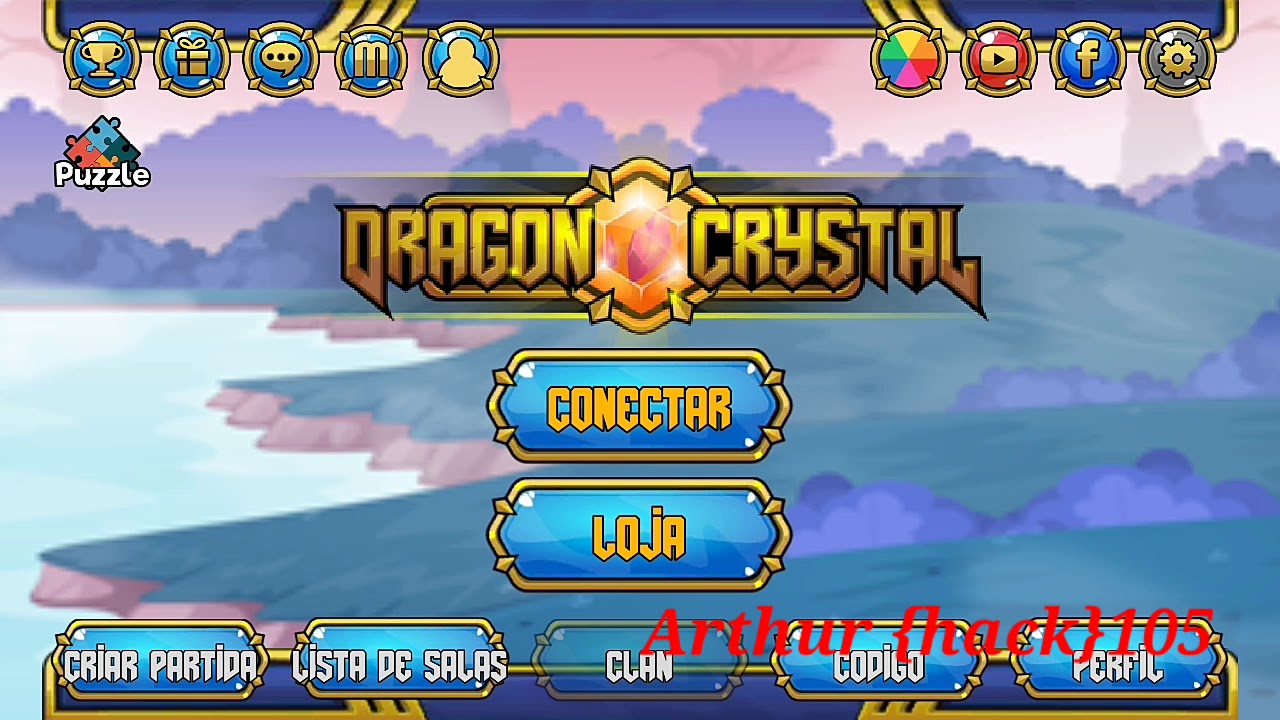 APK mod Dragon Crystal e que infinito vida infinita YouTube