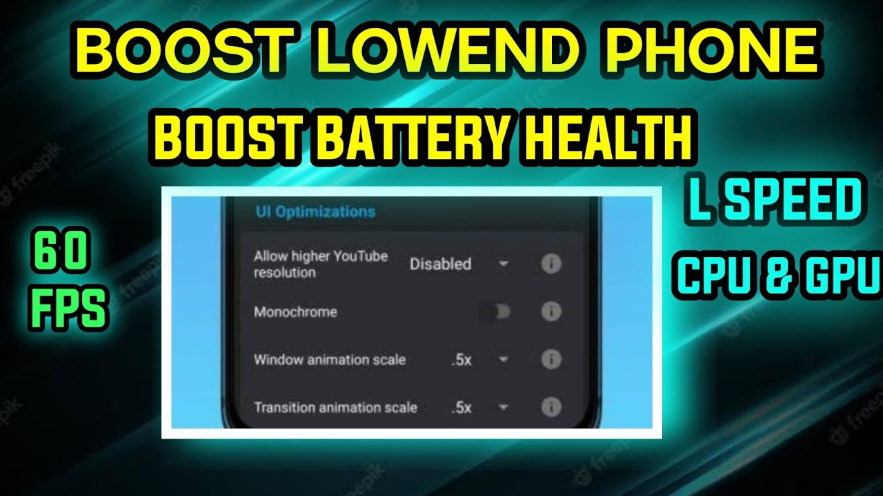 NO ROOT - Enable Max Performance | CPU & GPU Boost - Increase Battery ...